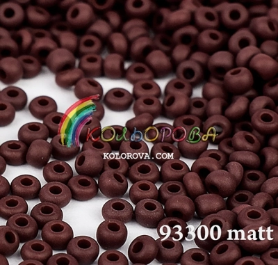 Preciosa 93300 матовый 10/0 II сорт